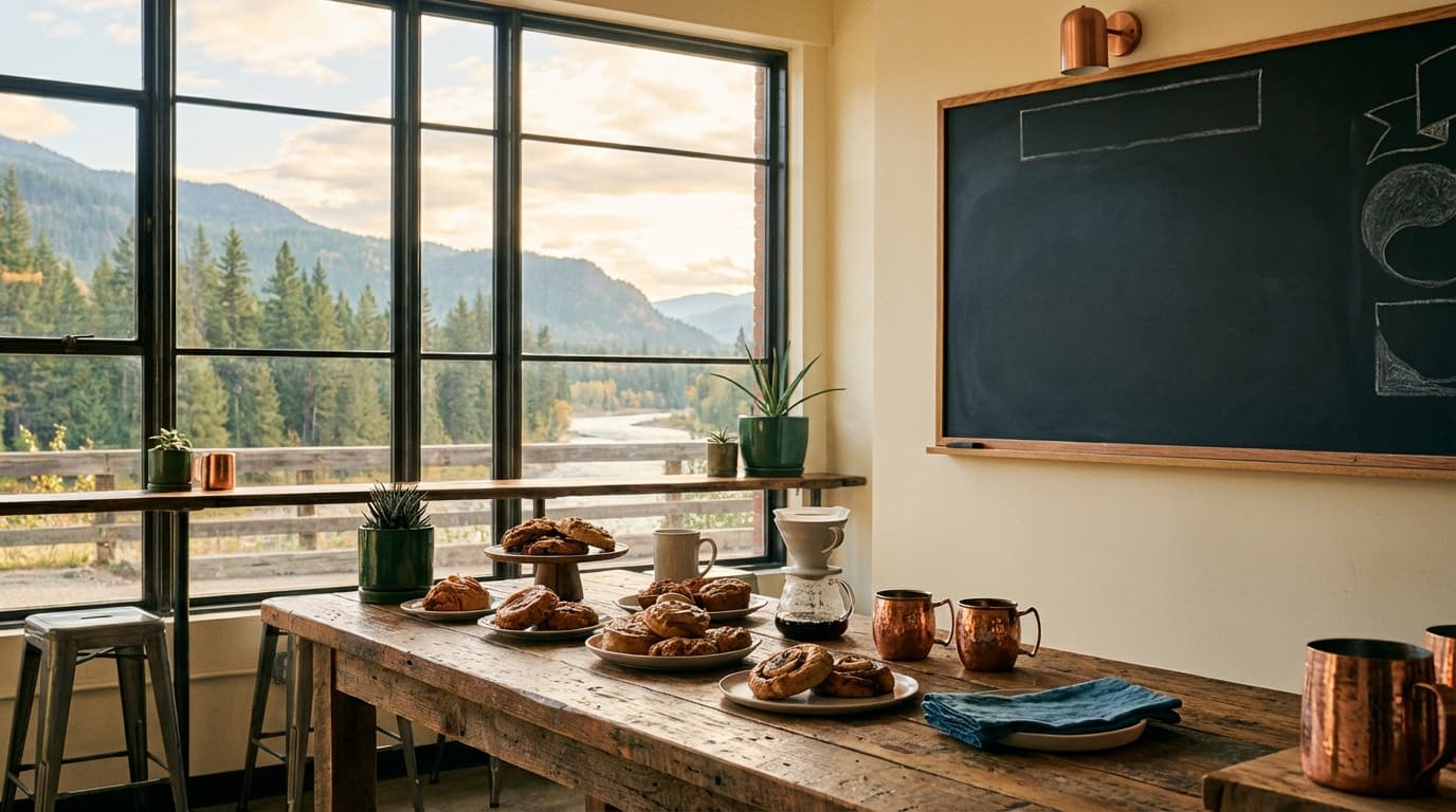 What a Great Website for a Kootenay Restaurant, Cafe, or Food Business Needs