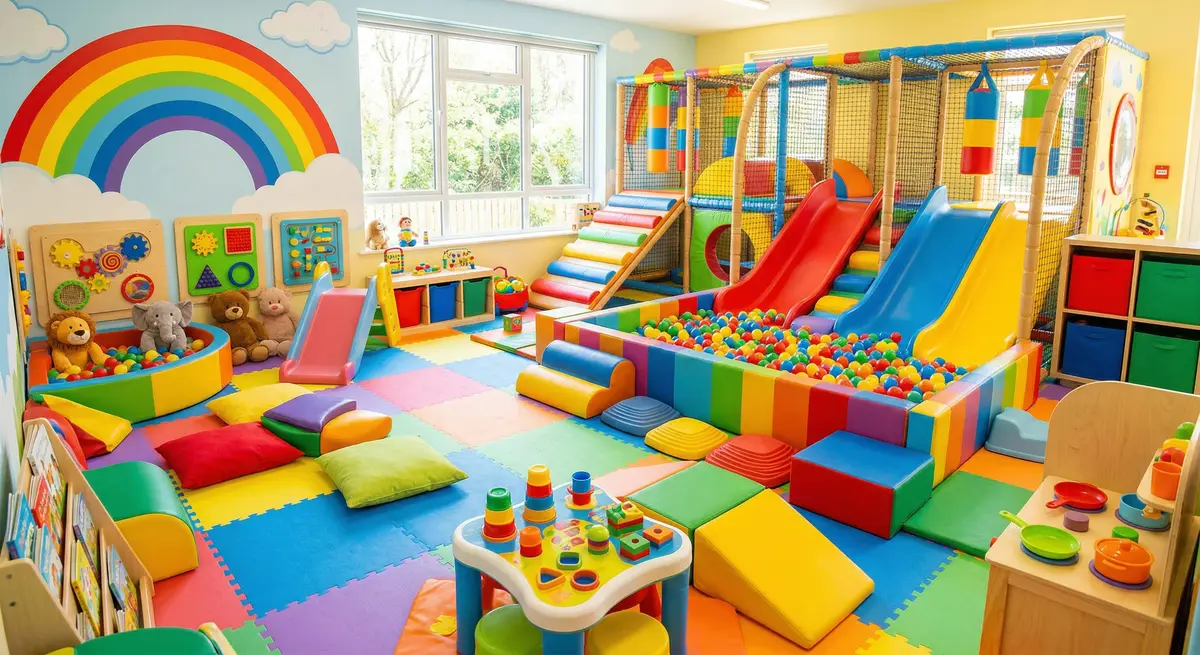 Sunshine Daycare — children learning and playing