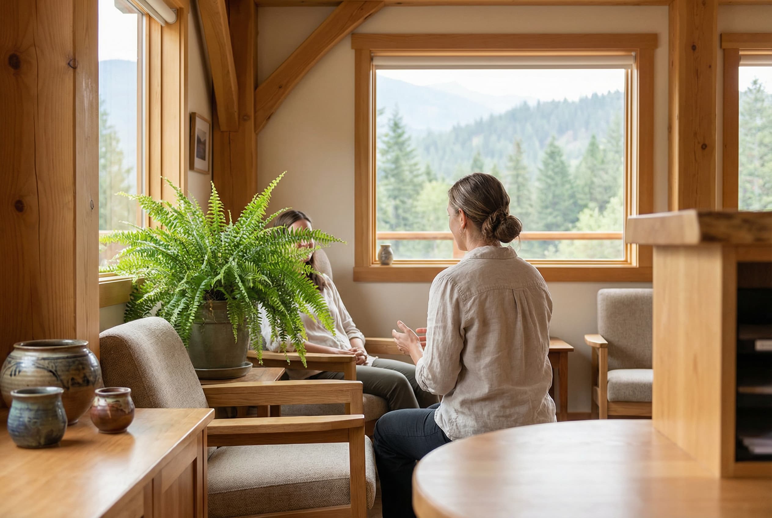A calm, clear clinic and wellness website that helps a cautious visitor understand the service, trust the practitioner, and book without friction
