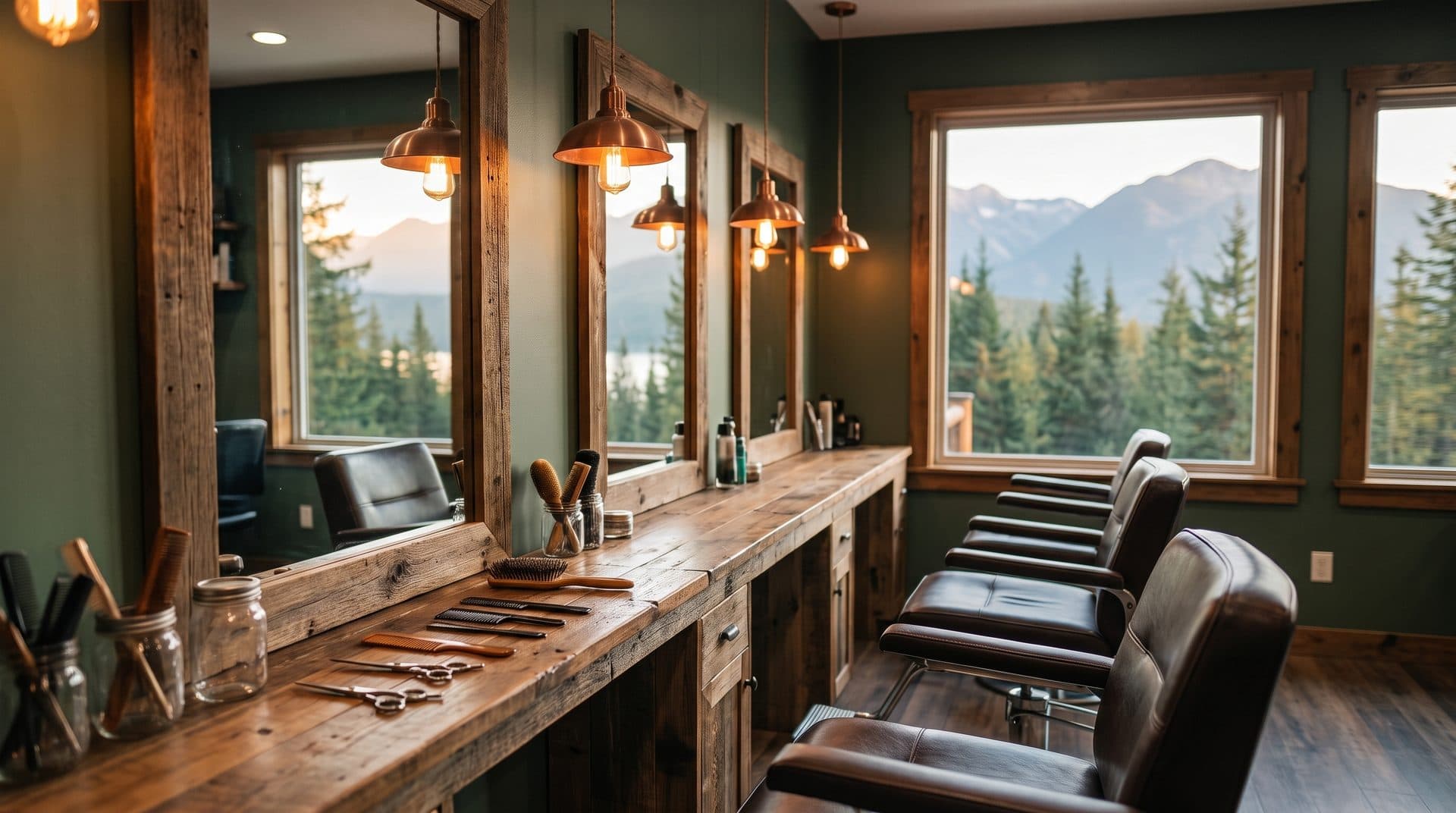 A Salon or Barber Website That Books While You Cut