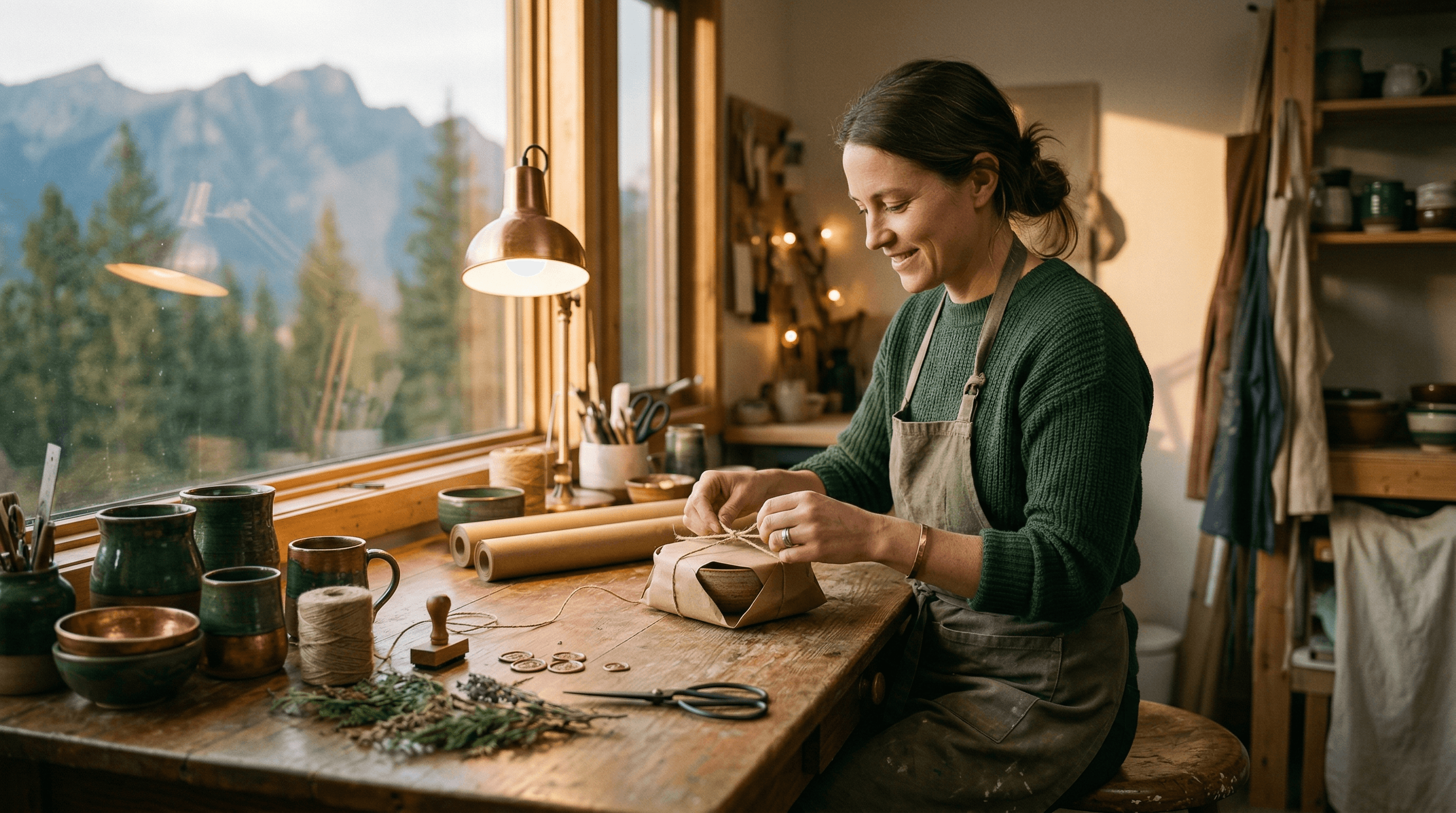 A Kootenay product business deciding between a simple store and Shopify: products, variants, inventory, pickup, and shipping