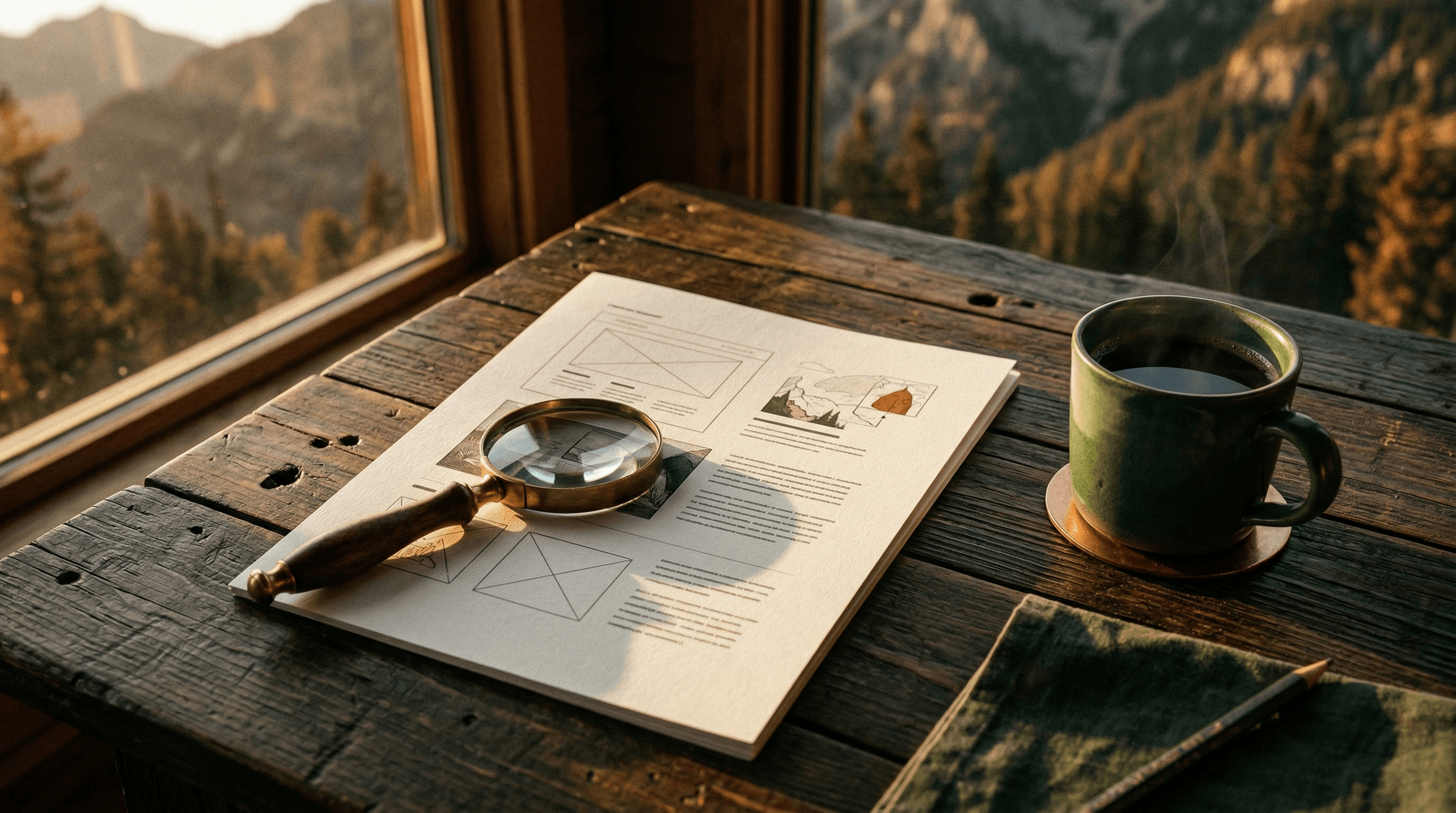 A small business owner comparing a low website quote against a checklist of scope, ownership, and support details before signing
