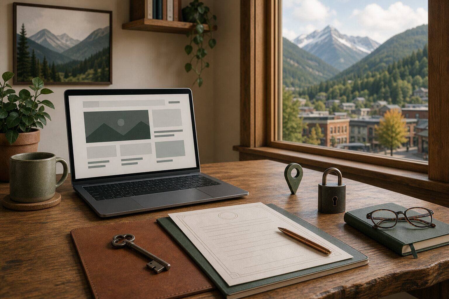 A business owner reviewing which parts of their website they truly own